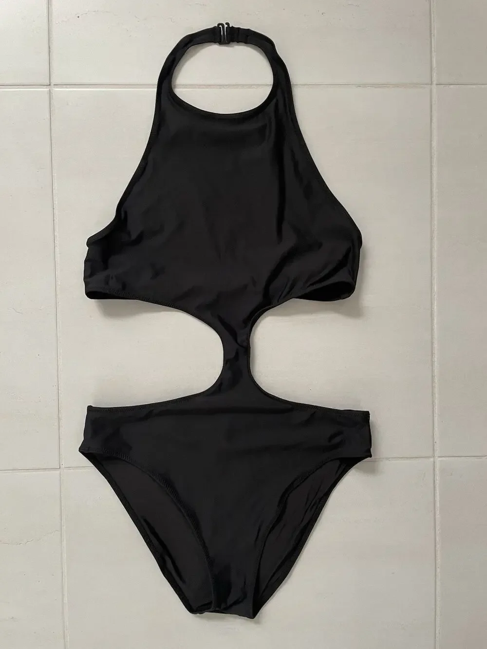Skims Swim  One Piece Monokini Halter Swimsuit Beach Summer